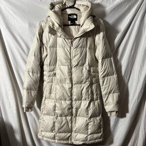 North Face Womens Down Quilted Hooded Parka